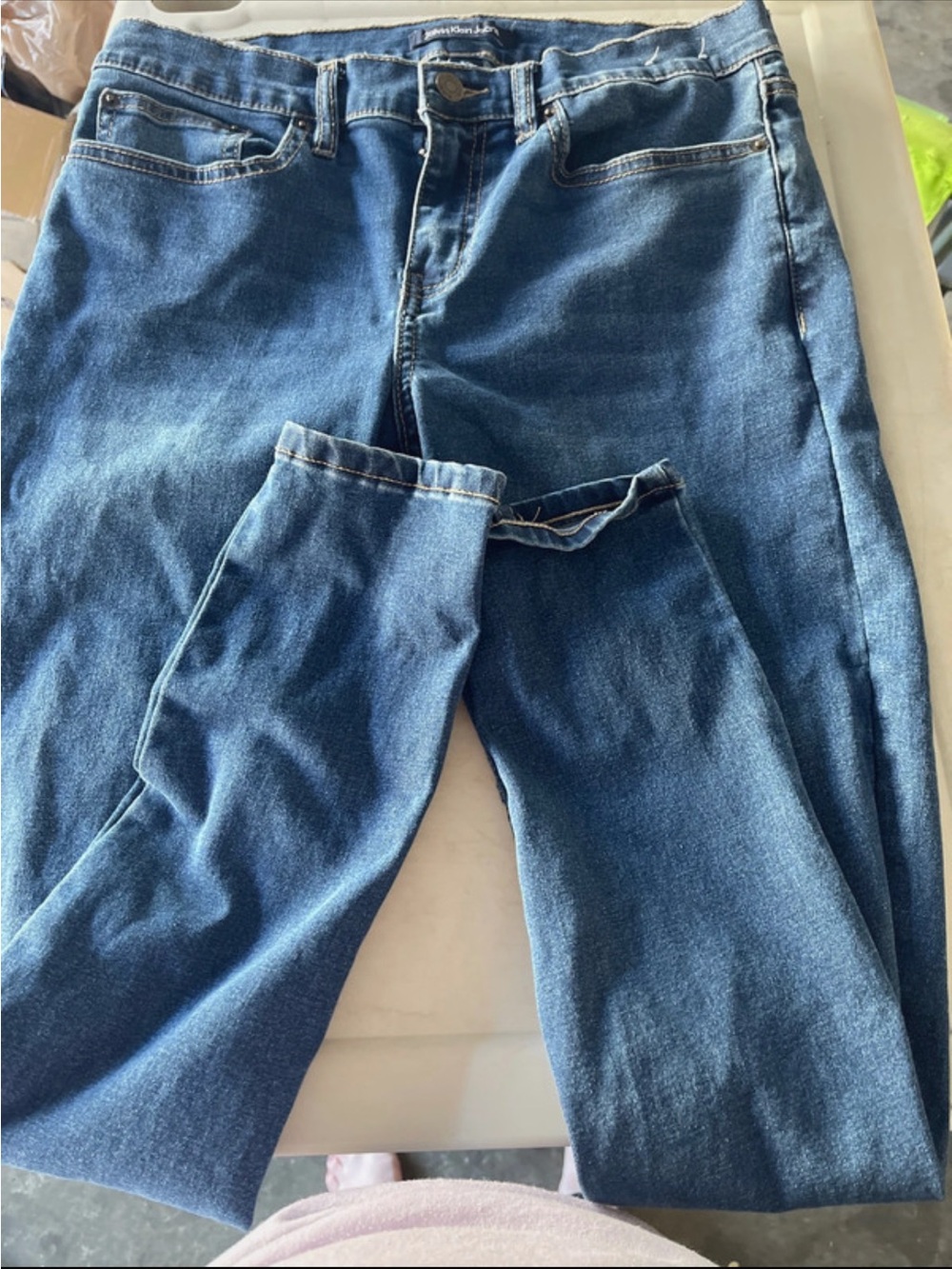 Calvin Klein Jeans Slim Straight Blue Denim
